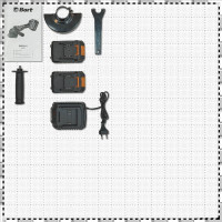 Угловая шлифмашина BORT BWS-21LI (с 2-мя АКБ, кейс)