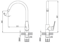 Смеситель Ferro Dijon BDJ4
