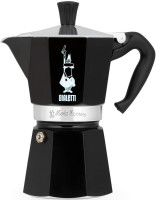 Гейзерная кофеварка Bialetti Moka Express (6 порций, черный)