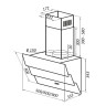 Вытяжка Maunfeld Cascada Push 60 (черный)