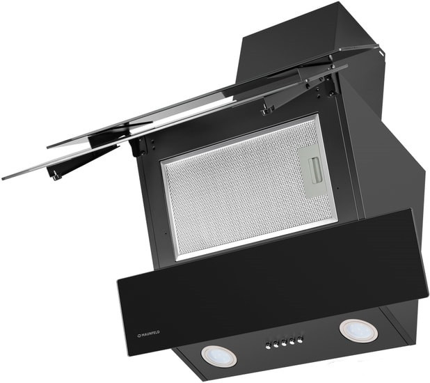 Вытяжка Maunfeld Cascada Push 60 (черный)