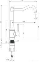 Смеситель Deante Tamizo BQT N63M
