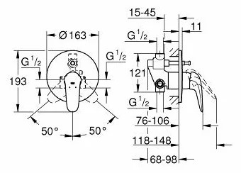Смеситель Grohe Eurostyle 23730003