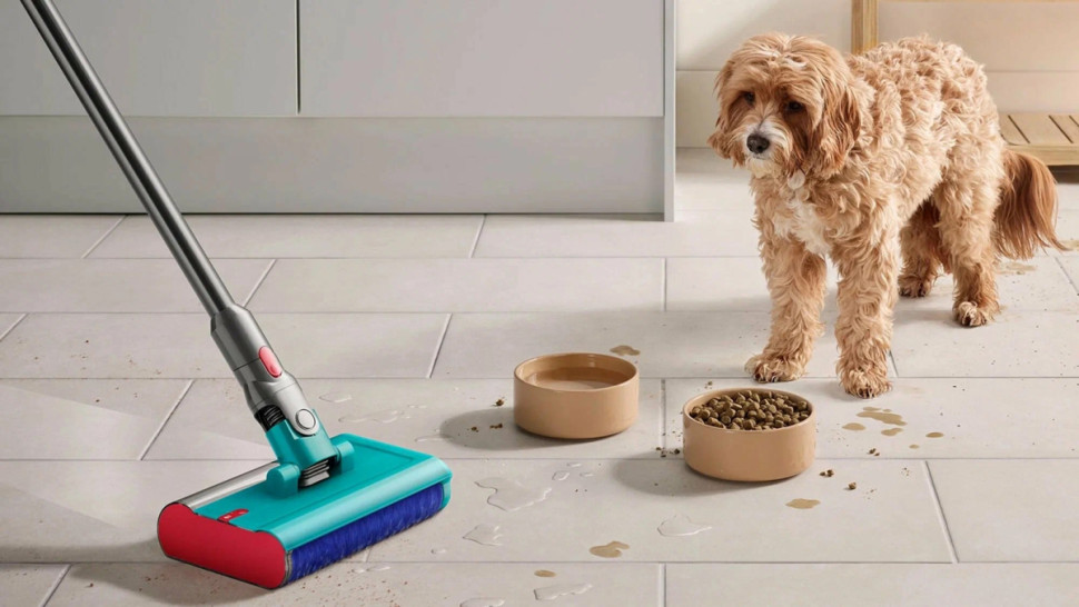 Вертикальный пылесос с влажной уборкой Dyson V15s Detect Submarine 448798-01