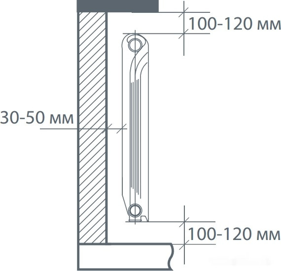 Радиатор Royal Thermo Revolution 500 (11 секций)