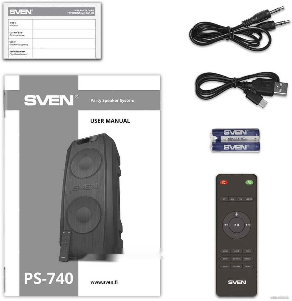 Патибокс Sven PS-740