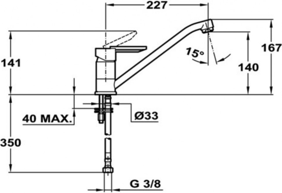 Смеситель Teka ML (Onix)