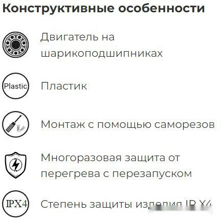 Осевой вентилятор ERA D160 Pro Cyclone 160