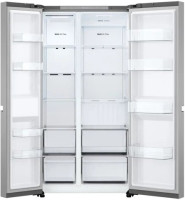 Холодильник side by side LG GC-B257KMHW