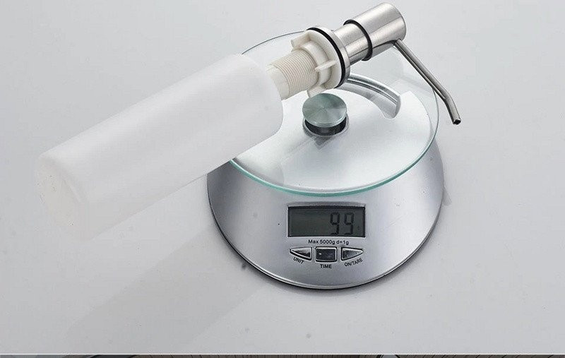 Кухонная мойка БелЭворс Со смесителем и дозатором Styl L + L74004-9 + L405-1 (серый/сатин)