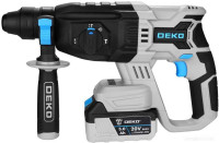 Перфоратор Deko DKCH20FU-Li SET (с 2-мя АКБ, кейс, оснастка)