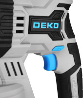 Перфоратор Deko DKCH20FU-Li SET (с 2-мя АКБ, кейс, оснастка)