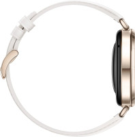 Умные часы Huawei Watch GT 6 41 мм (золотистый, с белым кожаным ремешком, международная версия)