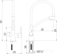 Смеситель Lemark Comfort LM3070C Хром