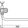 Смеситель Rubineta C-1 Cross (K) (C1SK06)
