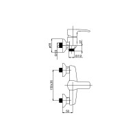 Смеситель Rubineta Artis-12/K 540047