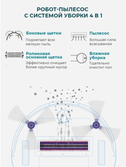 Робот-пылесос Midea I5C (черный)