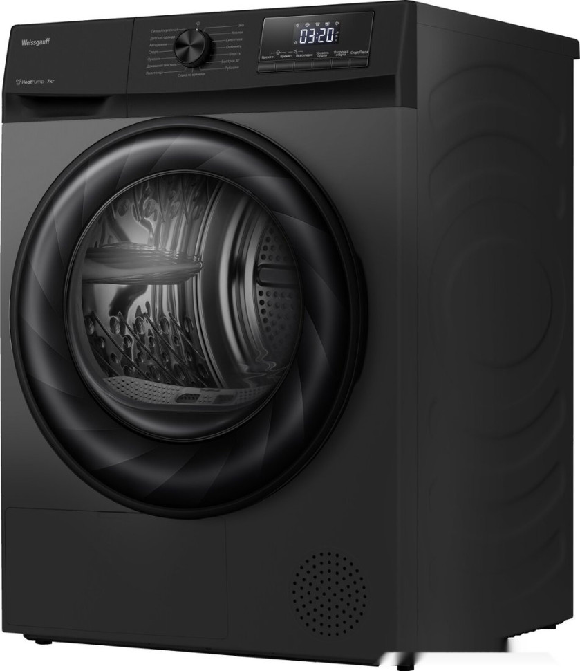 Сушильная машина Weissgauff WD 4948 Heat Pump Grey