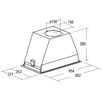 Вытяжка CATA GT- PLUS 45 X/L 02030307