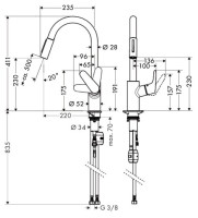 Смеситель Hansgrohe Focus 31815000
