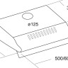 Вытяжка CATA P - 3260 brown
