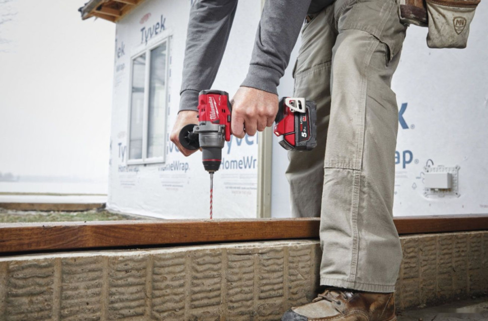 Дрель-шуруповерт Milwaukee M18 FUEL M18FDD3-0X 4933479862 (без АКБ)