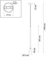 Светильник Odeon Light Pipa 3884/1GB