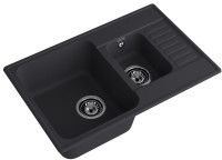 Кухонная мойка GranFest QUARZ Z-21K (черный)