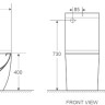 Унитаз Weltwasser Merzbach 001 GL-WT (белый глянец)