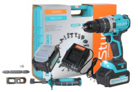 Ударная дрель-шуруповерт Sturm CD2080I (с 2-мя АКБ, кейс)