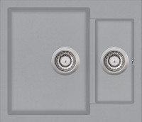 Кухонная мойка AquaSanita Tesa SQT150 221 AW light grey