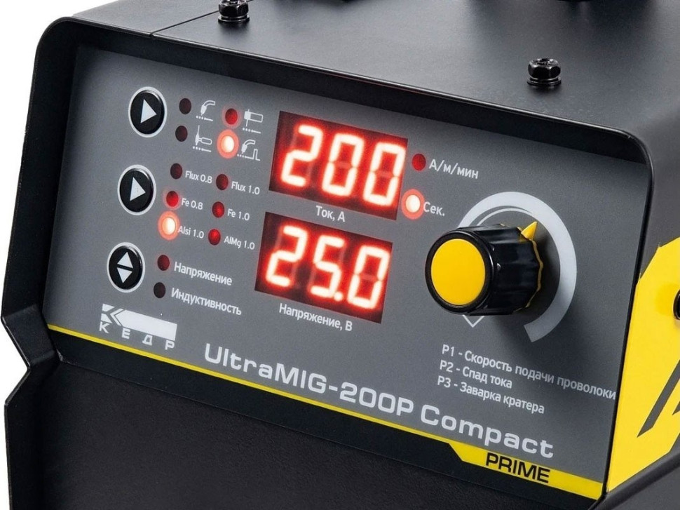 Сварочный инвертор Кедр Ultramig-200p Compact