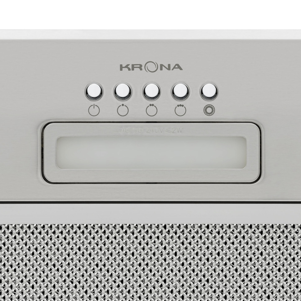 Вытяжка Krona Ameli Light 600 Inox PB (нержавеющая сталь)