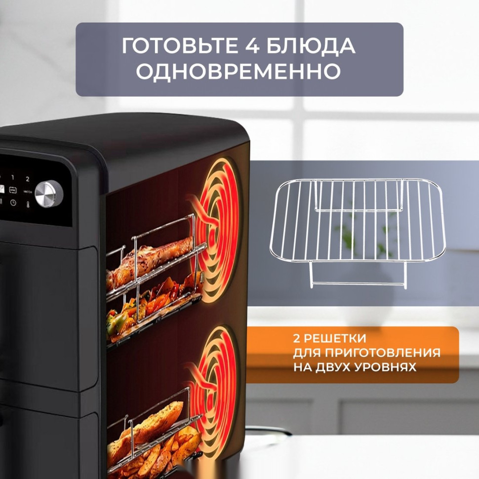 Аэрогриль Evolution AIRO 10700 Dual