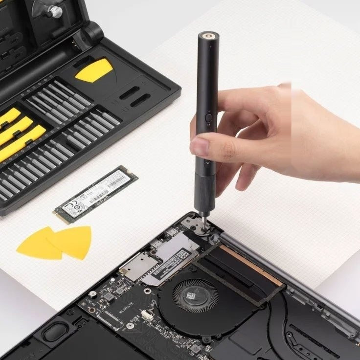 Электроотвертка HOTO Precision Screwdriver Kit Pro QWLSD012 (черный)