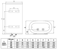 Водонагреватель Timberk T-WSS30-N26-V