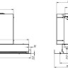 Вытяжка Elikor Sense 60П-1000 241266 (хром)