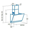 Вытяжка CATA JUNO 900 XGWH 02059005