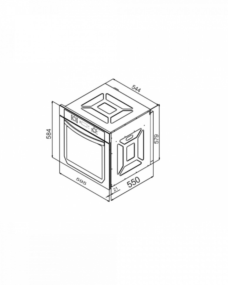 Духовой шкаф Schtoff Decor 1000 TCL