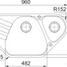 Кухонная мойка Franke Antea AZG 661-E (оникс)