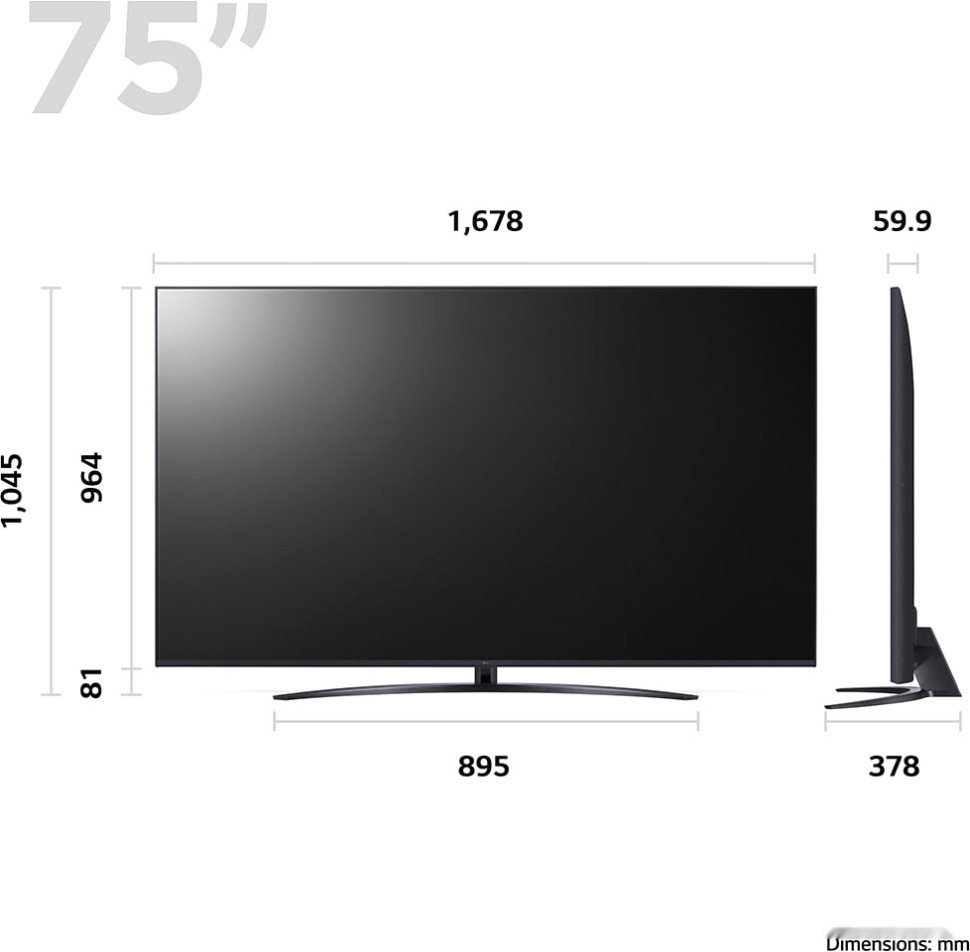 Телевизор LG UR81 75UR81006LJ