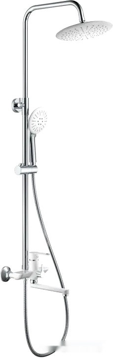 Душевая система Haiba HB24557-8 (белый, хром)