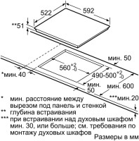 Варочная панель Bosch PUE611FB1E