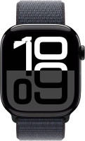 Умные часы Apple Watch Series 10 46 мм (алюминиевый корпус, черный/темно-серый, нейлоновый ремешок)