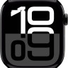 Умные часы Apple Watch Series 10 46 мм (алюминиевый корпус, черный/темно-серый, нейлоновый ремешок)