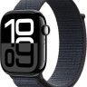 Умные часы Apple Watch Series 10 46 мм (алюминиевый корпус, черный/темно-серый, нейлоновый ремешок)