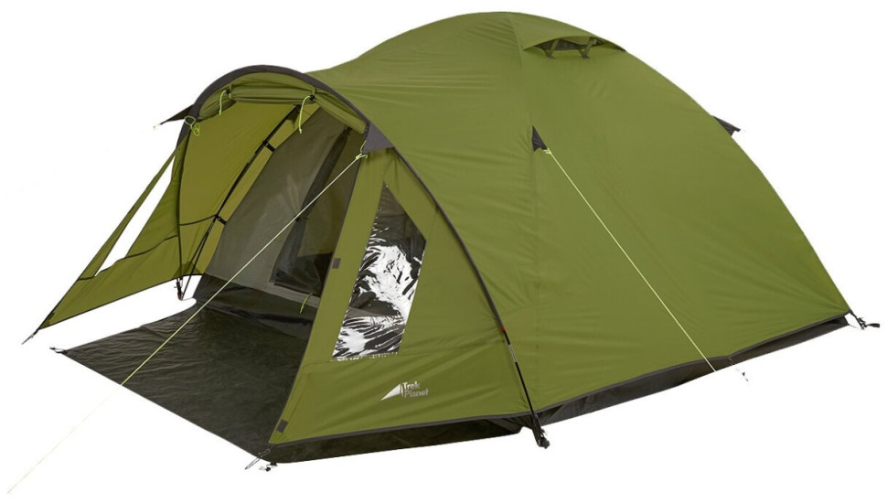 Палатка TREK PLANET Bergamo 4 (зеленый)