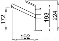 Смеситель Elleci Sava M78 Espresso