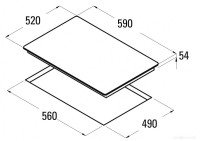 Варочная панель Schtoff I6 S07B White