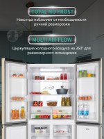 Четырёхдверный холодильник NORD RFQ 510 NFYm